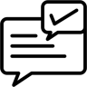 Nachricht linie Icon