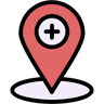 location lineal color icon