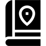 地点 填充 图标