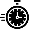stopwatch filled icon