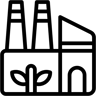工厂 线条 图标
