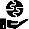 世界 填充 图标