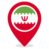 irã plano ícone