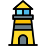 faro color lineal icono