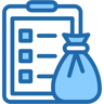 checklist two color icon