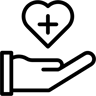 coração line ícone