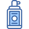 botol semprot dua warna ikon