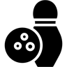 bowling filled icon