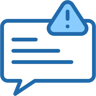 error message two color icon