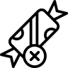 糖果 线条 图标