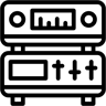立体声 线条 图标