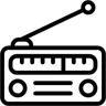 Radio linie Icon