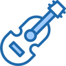 string instrument two color icon