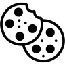 biscotto duotono icona