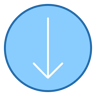 download two-color icon