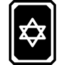 bintang yahudi duotone ikon