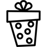 礼物 line 图标