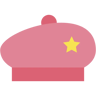 beret flat icon