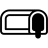 tubo dúo tono icono
