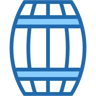 barrel two color icon