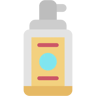botol semprot datar ikon