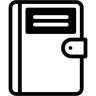 笔记本 双色调 图标