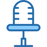 office chair two color icon