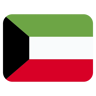 الكويت مسطح أيقونة