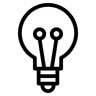 主意 线条 图标