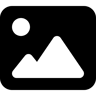 Bild gefüllt Icon