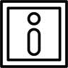 information line icon