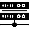server rack filled icon