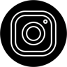 instagram logosu dolu simge