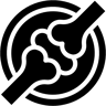 gemeinsam gefüllt Icon