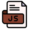 javascript dosyası çizgisel renk simge
