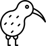 猕猴桃 line 图标