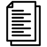 文档 线条 图标
