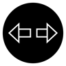 left arrow filled icon