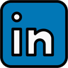 linkedin lineal color icon