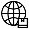 全球航运 线条 图标