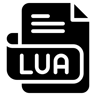 lua file filled icon