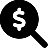 Dollarzeichen gefüllt Icon