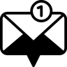 nova mensagem duotone ícone