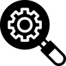 management optimization duotone icon