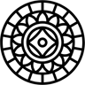 Mandala line icon
