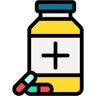 obat warna linear ikon