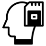 ingatan duotone ikon