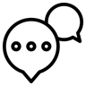 رسالة خط أيقونة