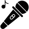 microphone filled icon