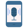 applicazione mobile piatto icona